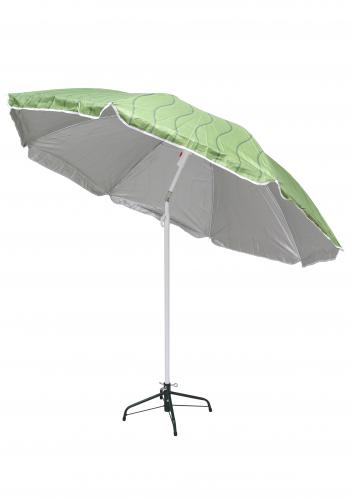 Зонт пляжный фольгированный (200см) 6 расцветок 12шт/упак ZHU-200 (расцветка 4) - фото 3
