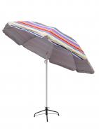 Зонт пляжный фольгированный (200см) 6 расцветок 12шт/упак ZHU-200 (расцветка 2)